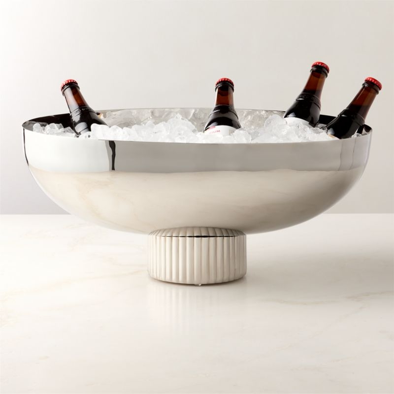 Silva Stainless Steel Oval Beverage Tub - Image 1