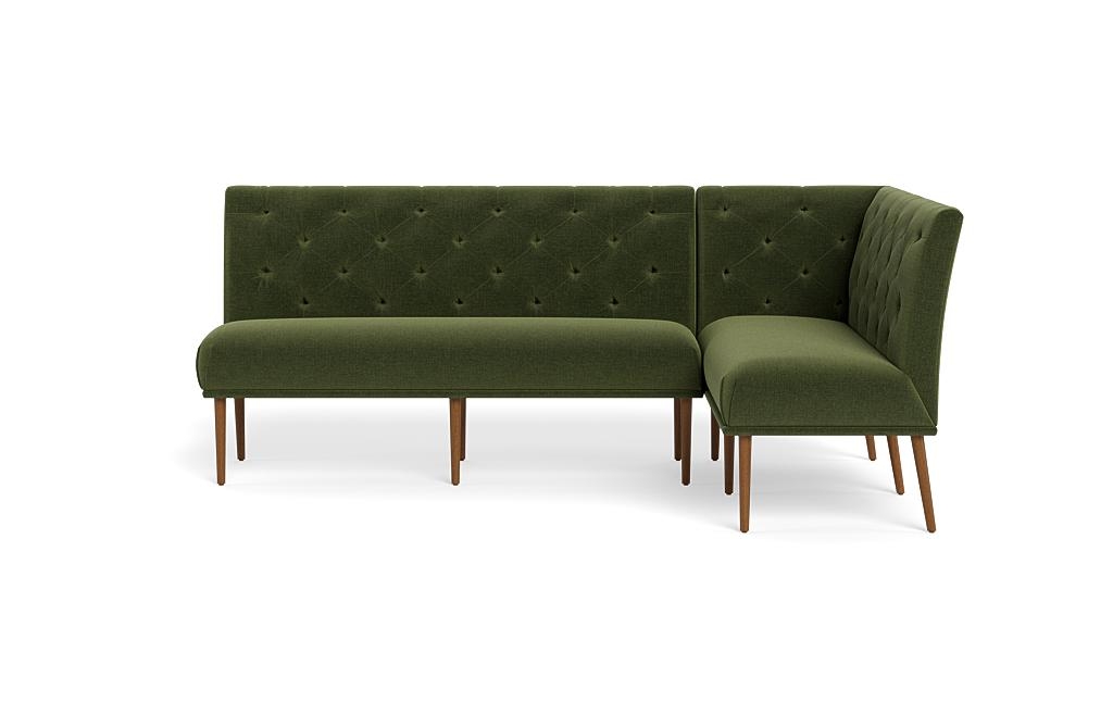 Dorian Upholstered Right Banquette with Tufting Option - Image 0