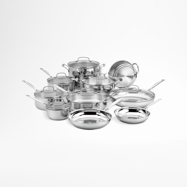 Cuisinart ® Chef's Classic ™ 17-Piece Stainless Steel Cookware Set - Image 0
