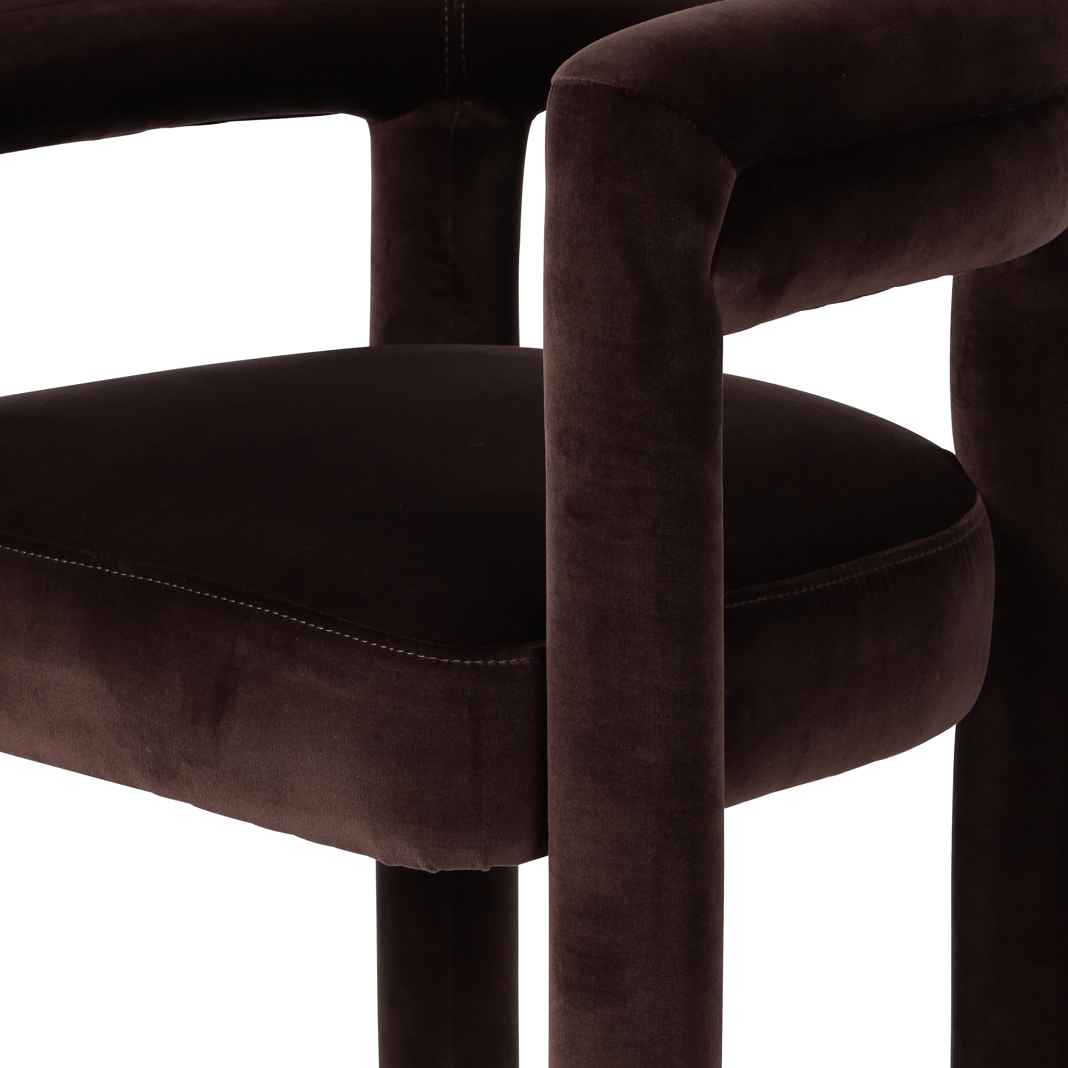 Tacova Dining Chair-Surrey Cocoa - Image 7