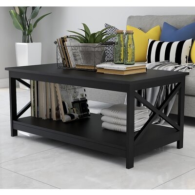 Coffee Table Oxford End Table-Black Color - Image 0