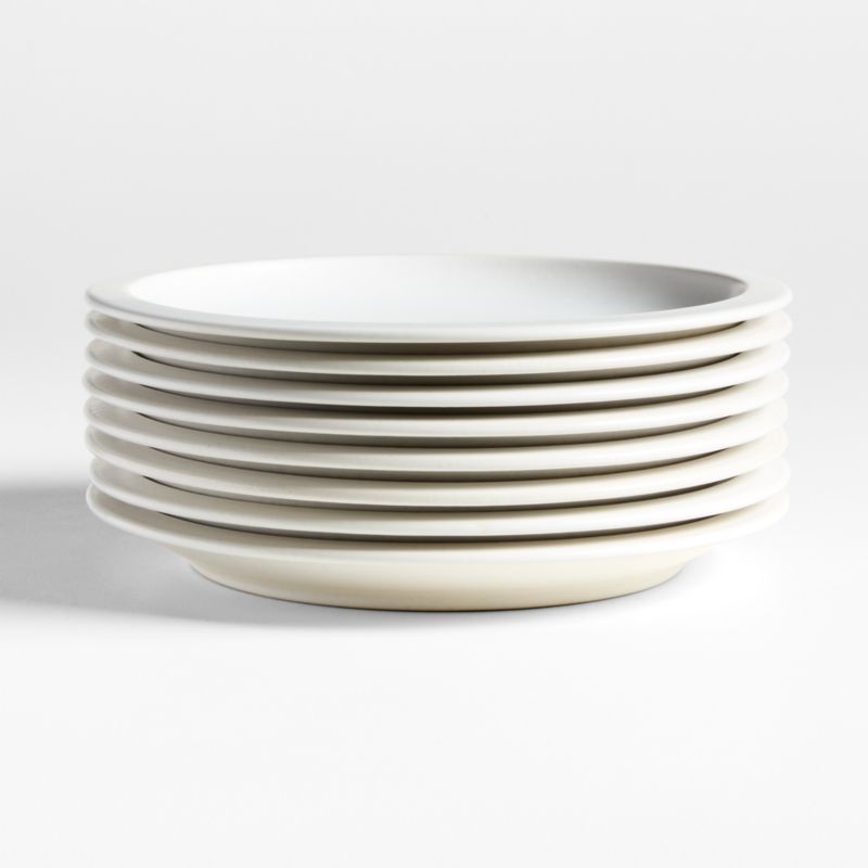 Villa White Stoneware Dinner Plate - Image 5