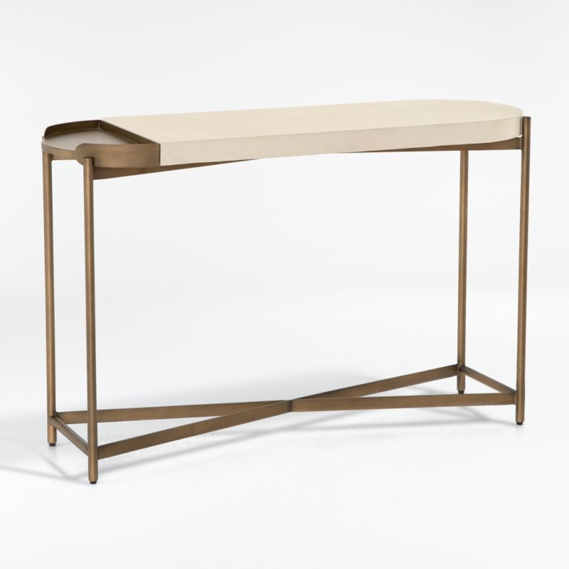 Laurie White Console Table - Image 1