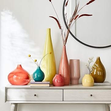 Bright Ceramicist Vase, Small Bud, Emerald - Image 3