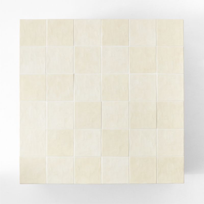 Cubo 36" Ceramic Indoor/Outdoor Coffee Table - Image 5