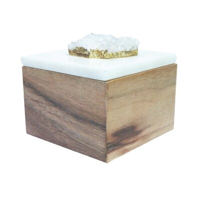 Fraga Amethyst Treasure Decorative Box - Image 0