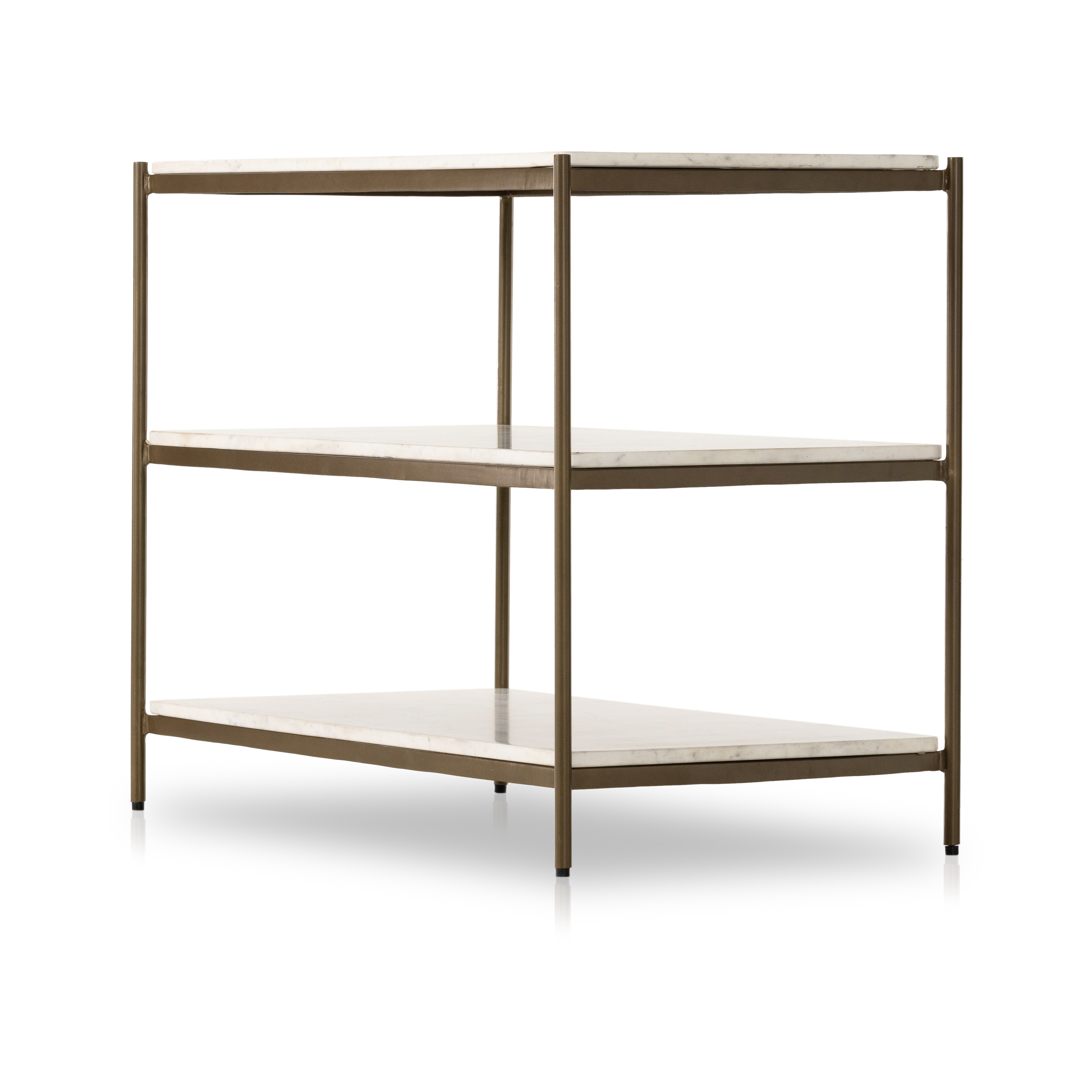 Felix Large Nightstand-Antique Brass - Image 2