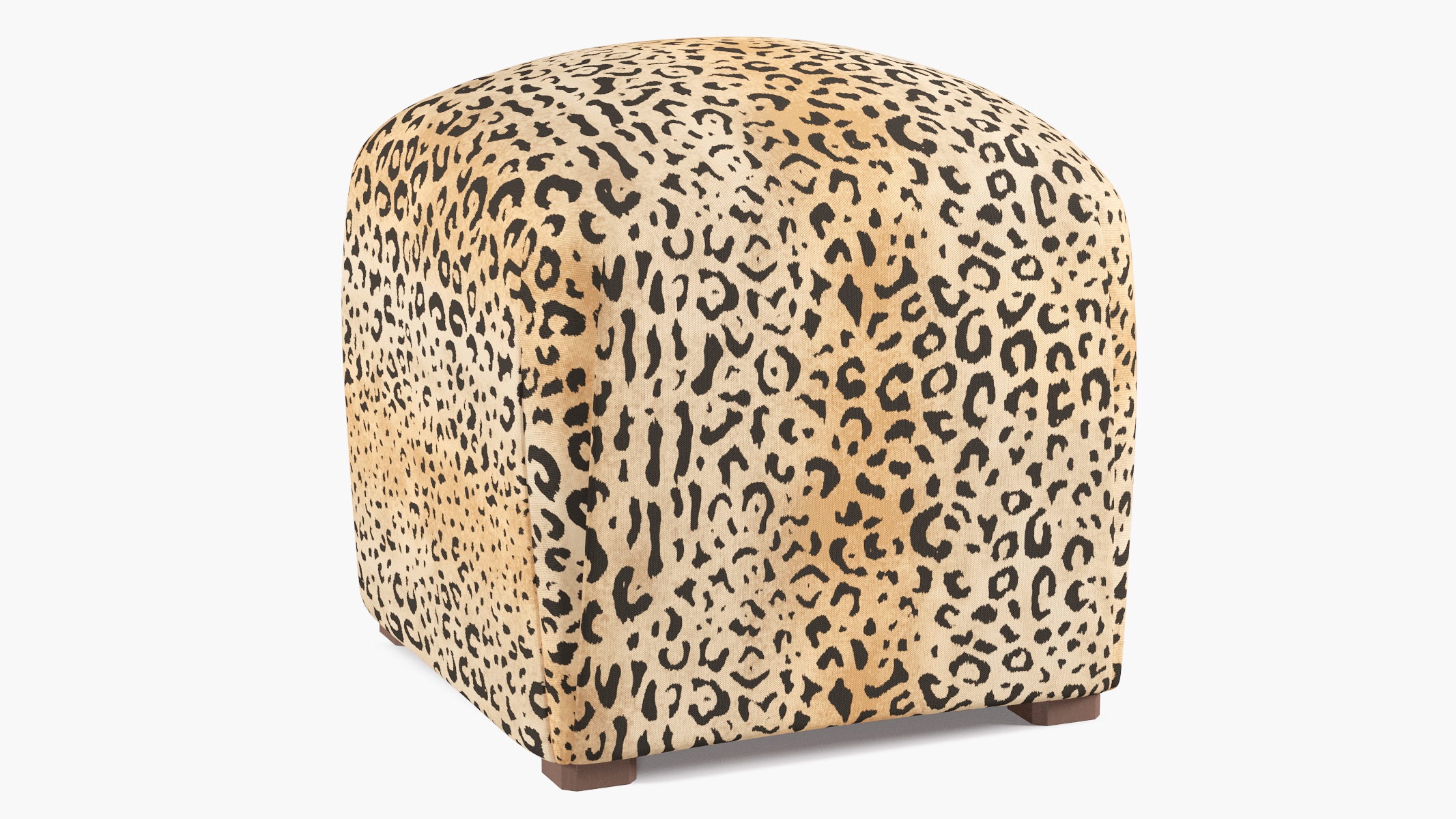 Deco Ottoman, Leopard - Image 1