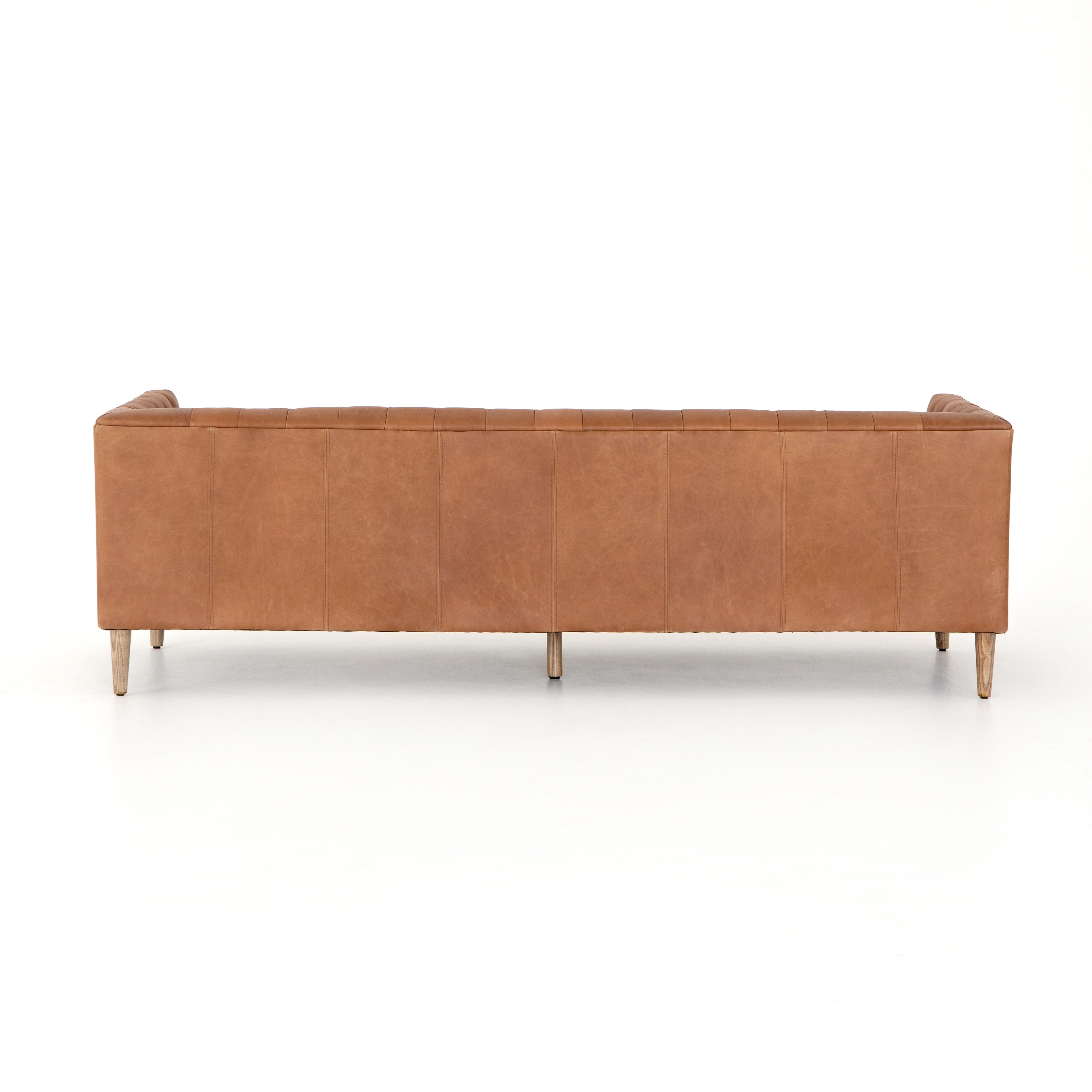 Williams Leather Sofa - Natural Washed Camel - Image 6