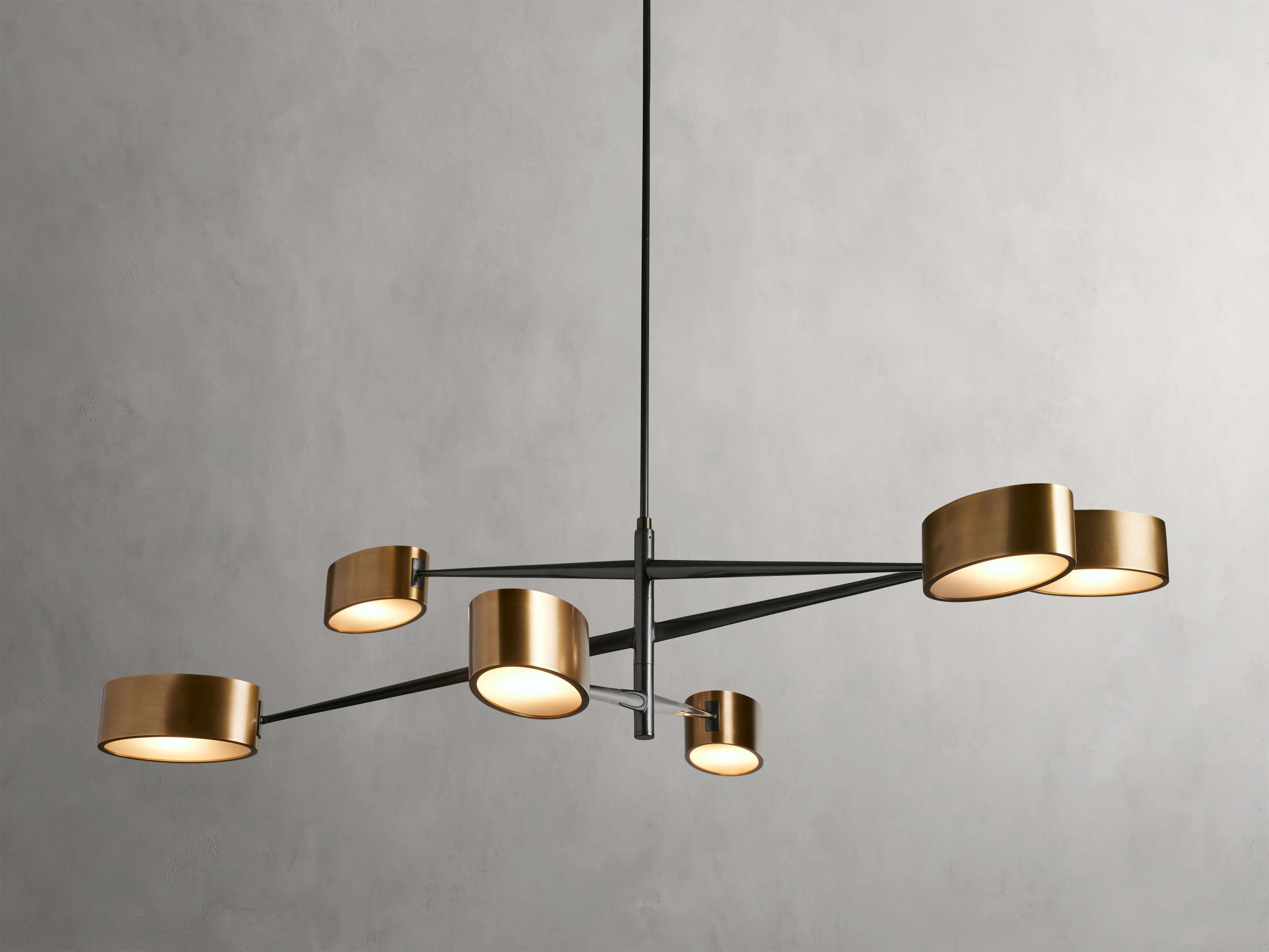 Etoile Chandelier in Metal Brass - Image 0
