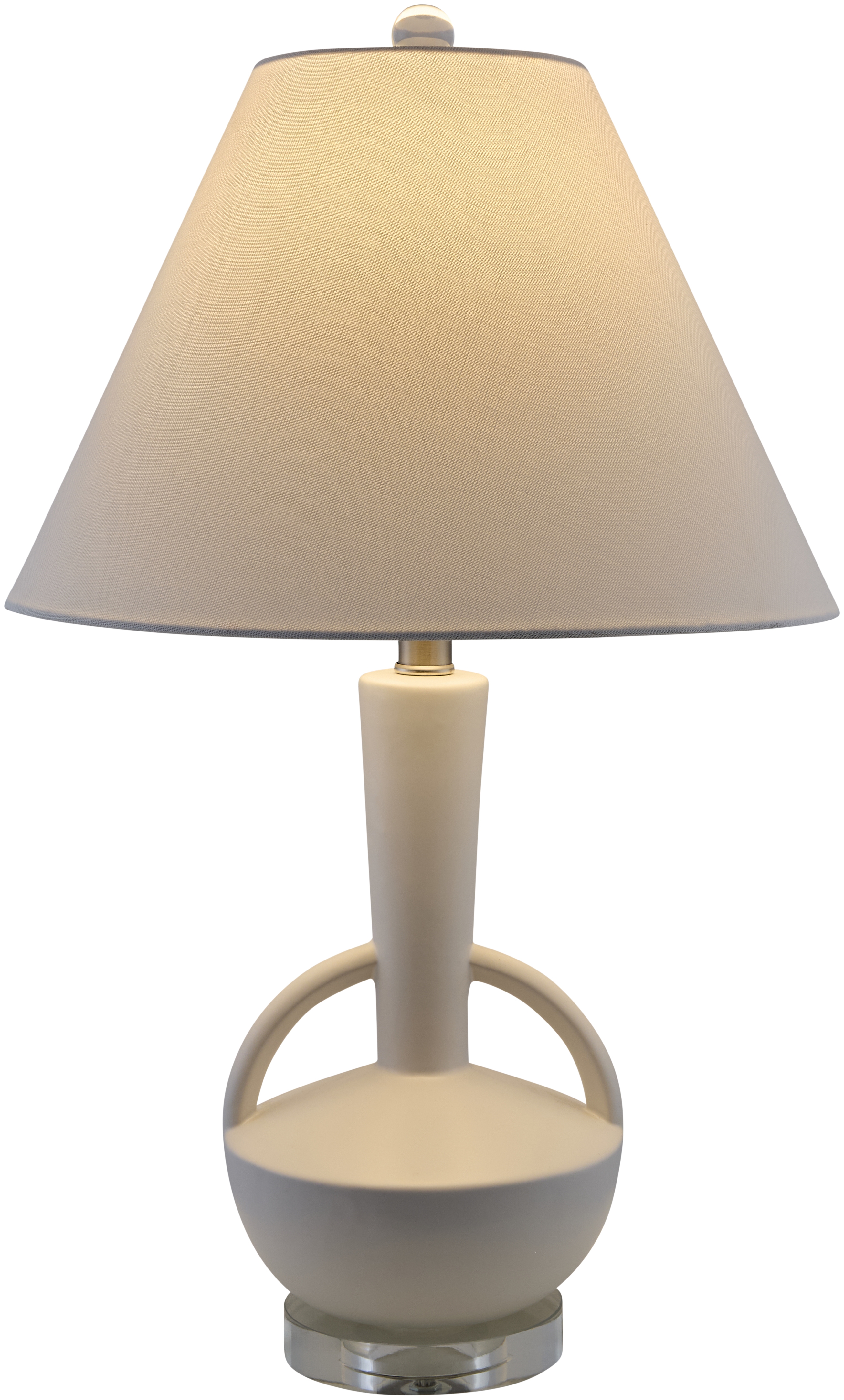 Zenbow  Glazed 25"H x 15"W x 15"D Accent Table Lamp - Image 0