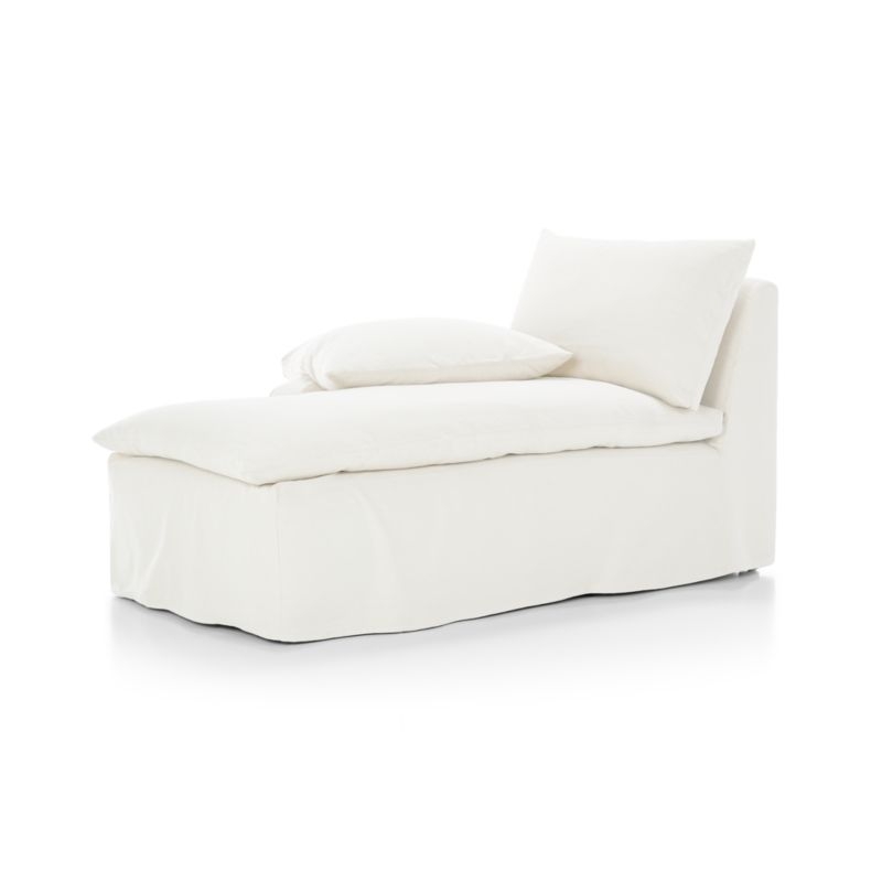 Ever Slipcovered Left-Arm Chaise - Image 2
