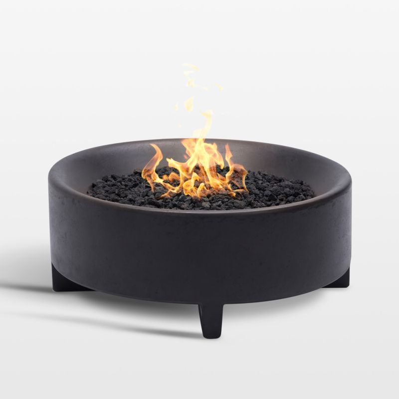 Neighbor ™ Rook Charcoal Propane Fire Table - Image 2