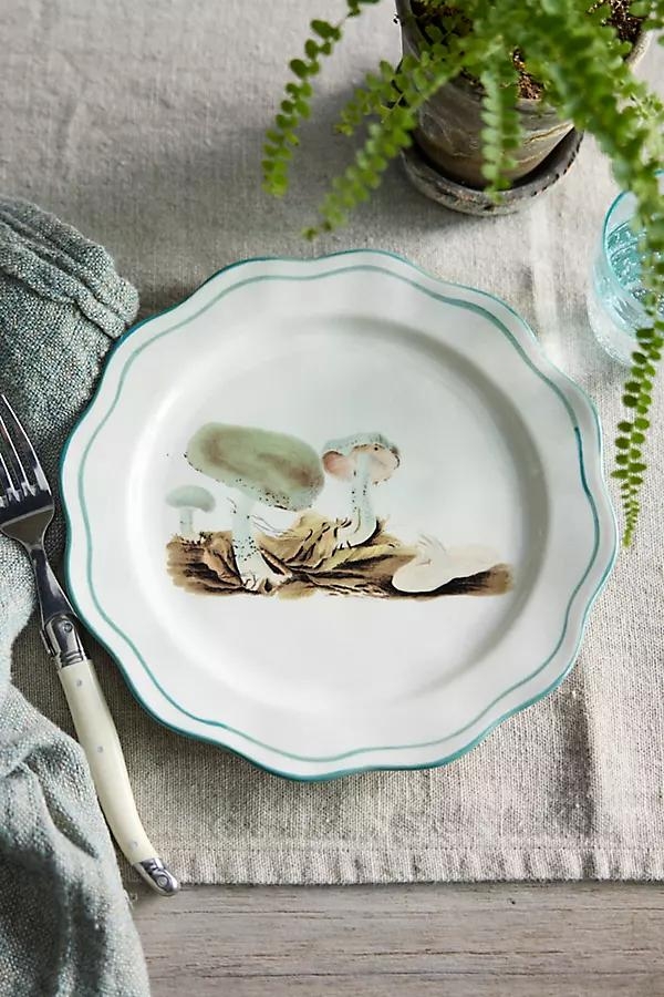 Mushroom Ceramic Plate - Image 0