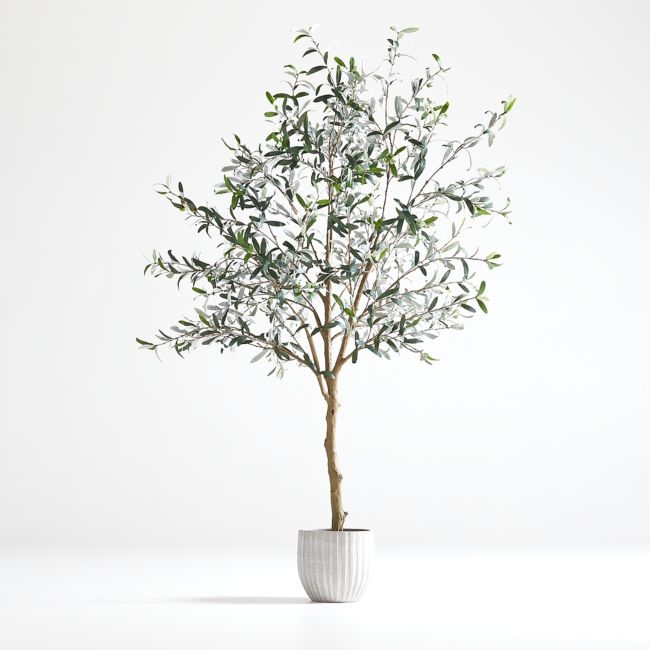 Faux Olive Tree in Pot 7' - Image 0