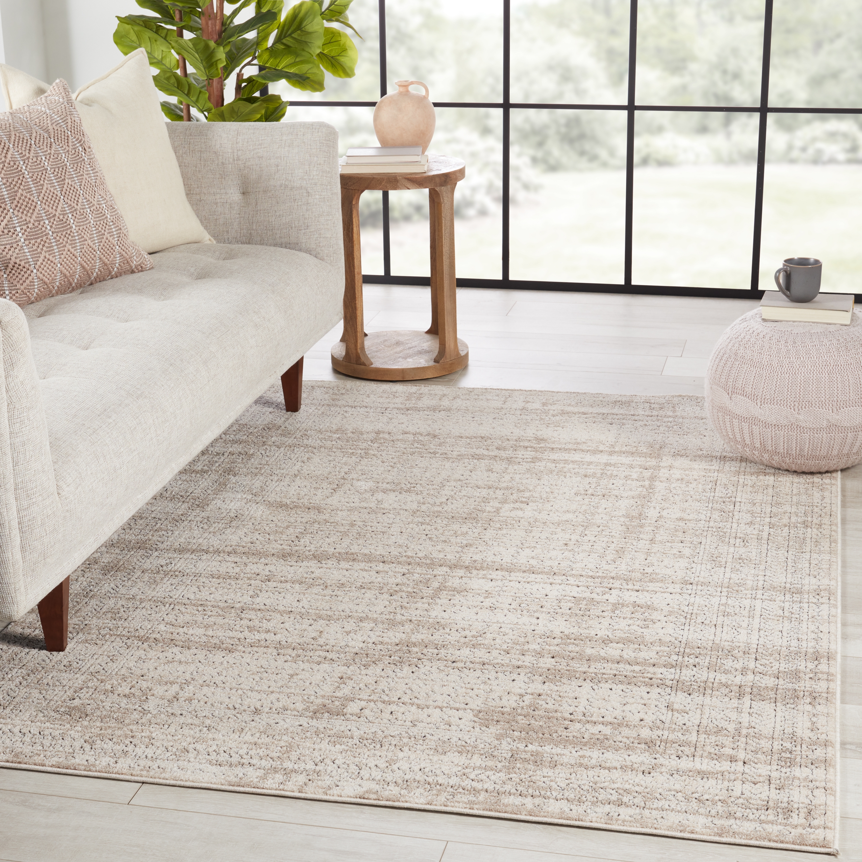 Vibe by Halona Tribal Cream/ Black Area Rug (9'2"X13') - Image 4