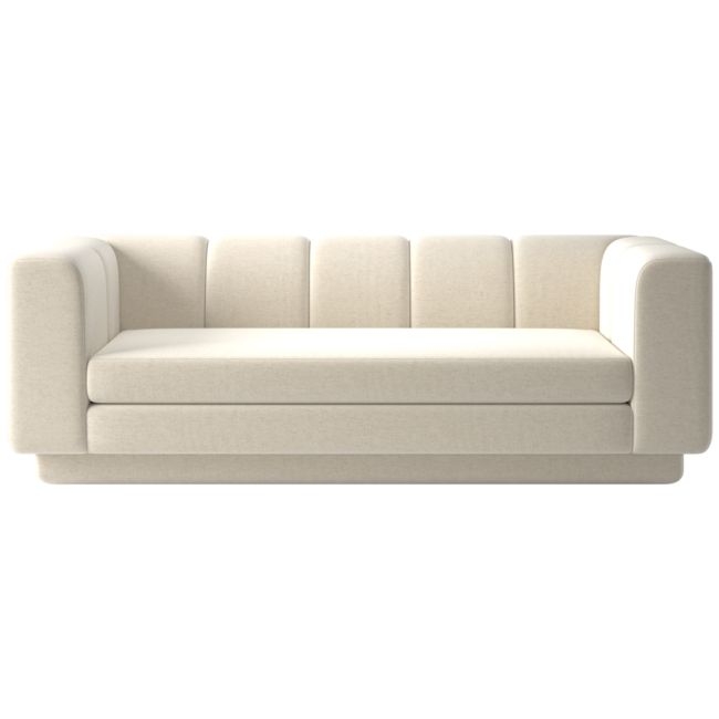 Yarrow 84" Sofa Nomad Snow - Image 0