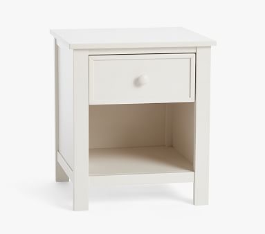 Austen Simple Nightstand, Simply White, In-Home Delivery - Image 0