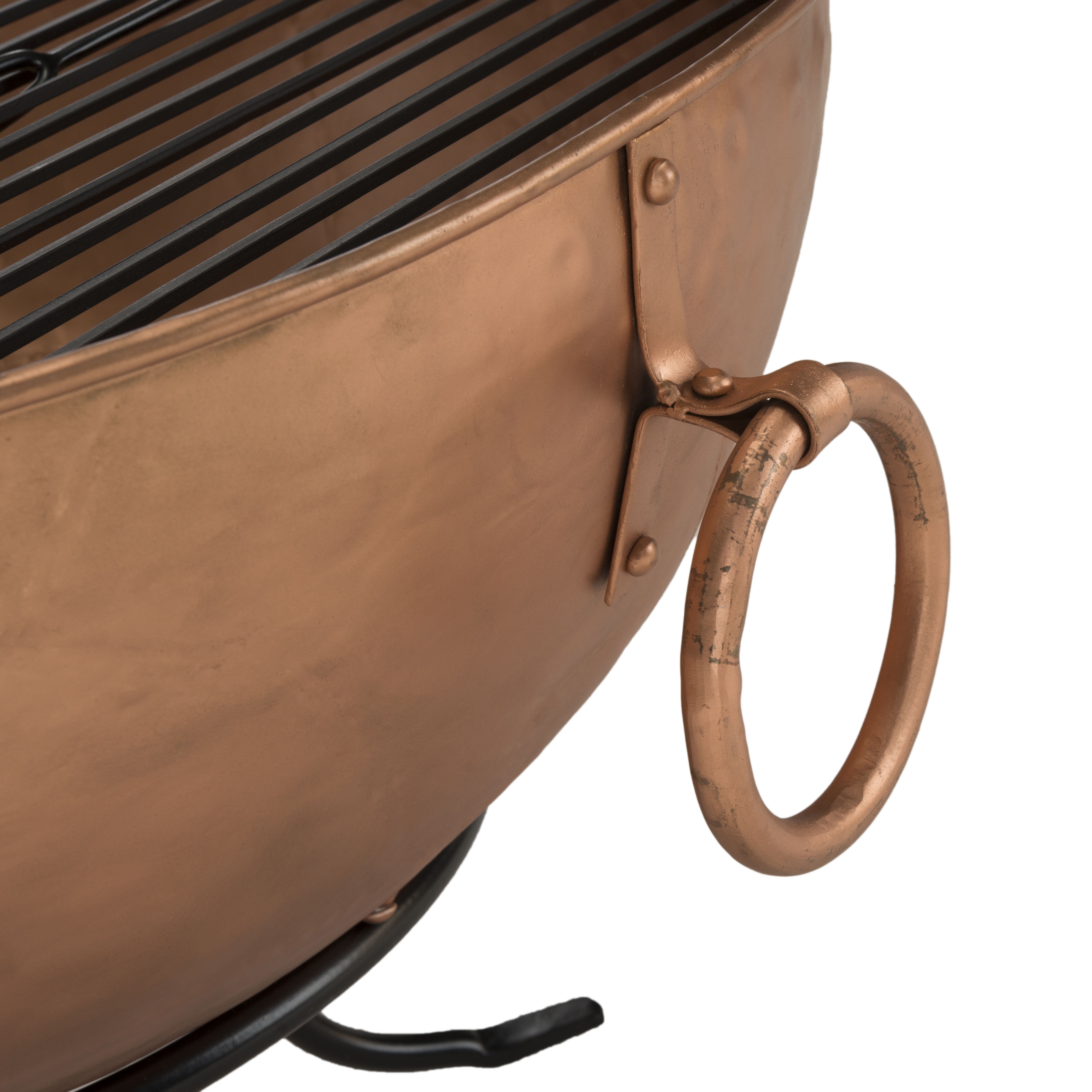 Bangkok Fire Pit - Copper/Black - Safavieh - Image 2