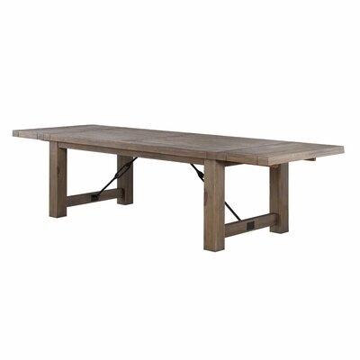 Mashpee Extendable Pine Solid Wood Dining Table - Image 0