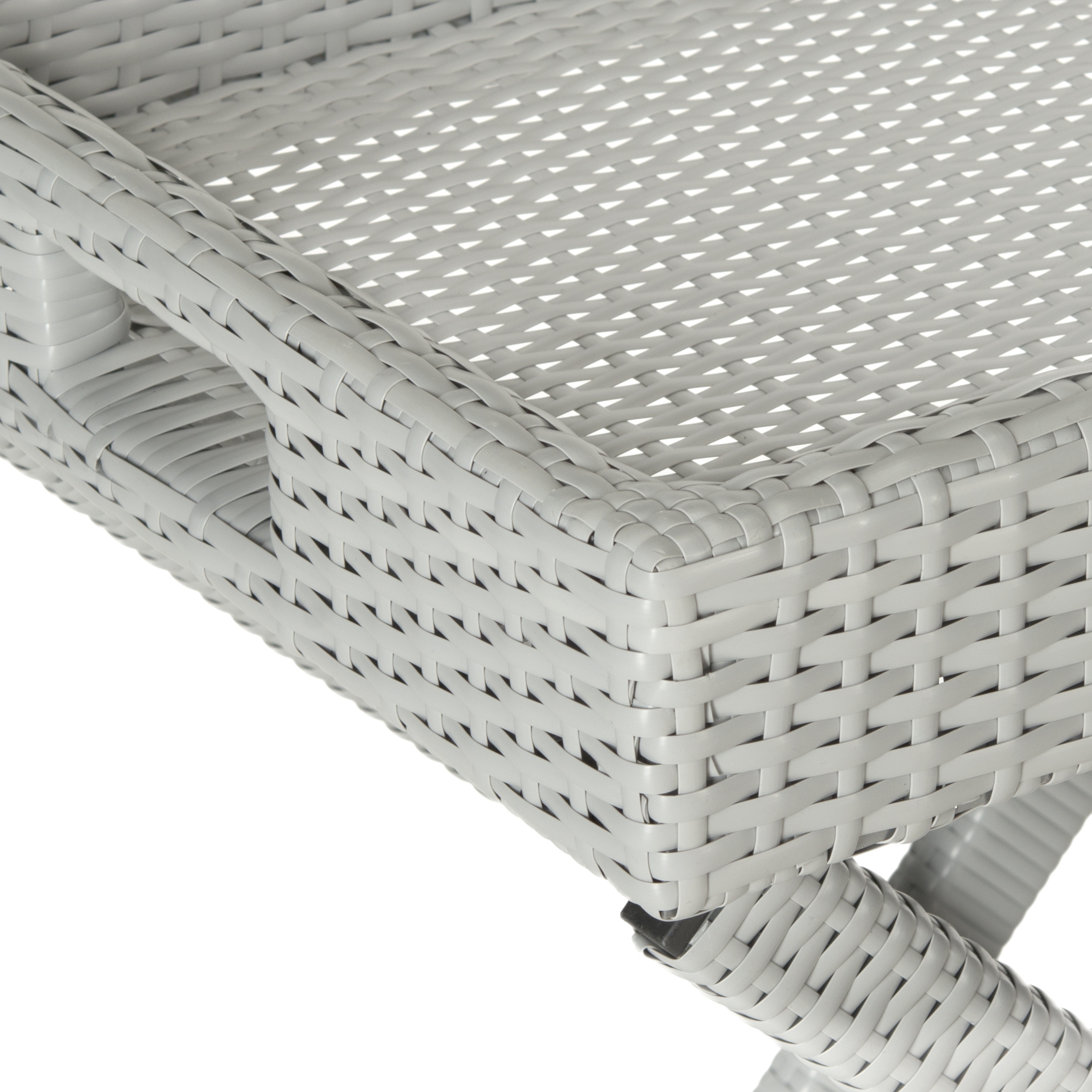 Bardia Folding Tray Table - Grey - Safavieh - Image 2