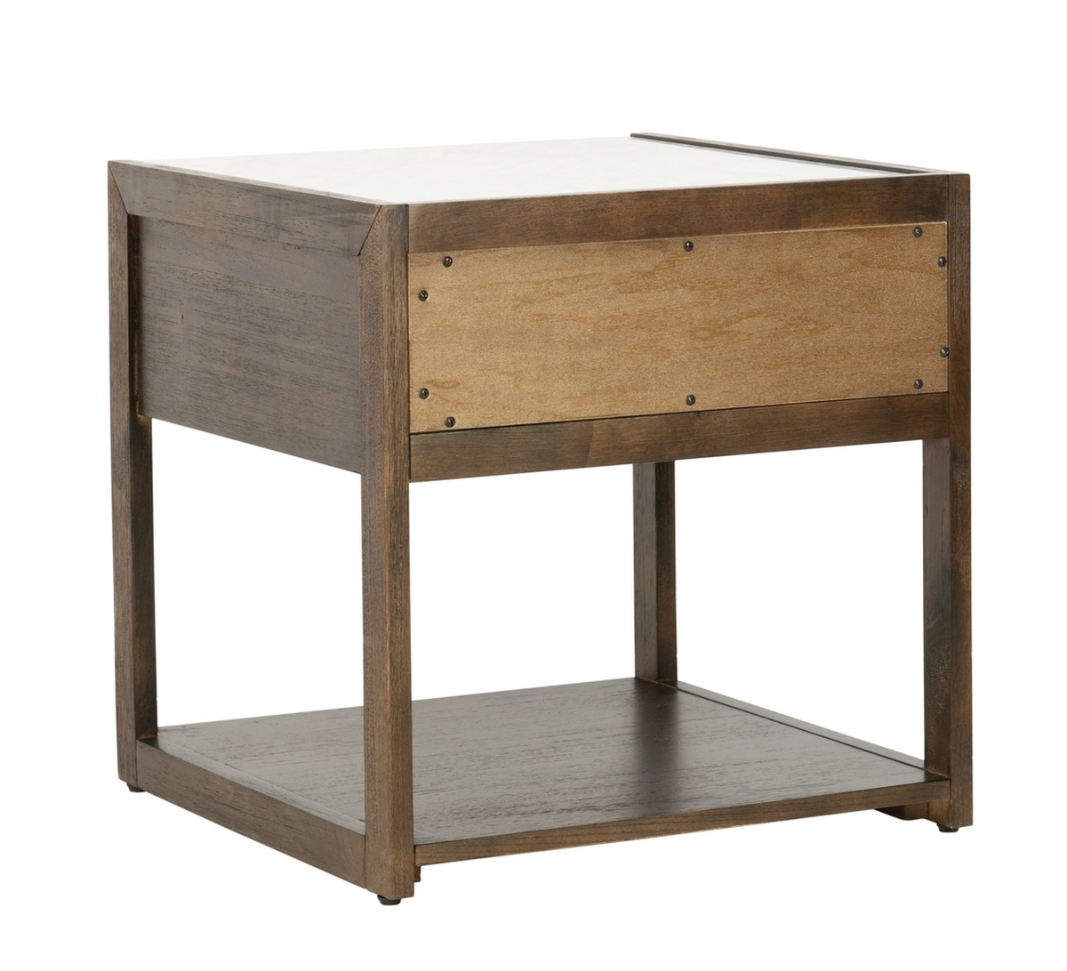 Adeline 1 Drawer Nightstand - Dark Chocolate - Image 5