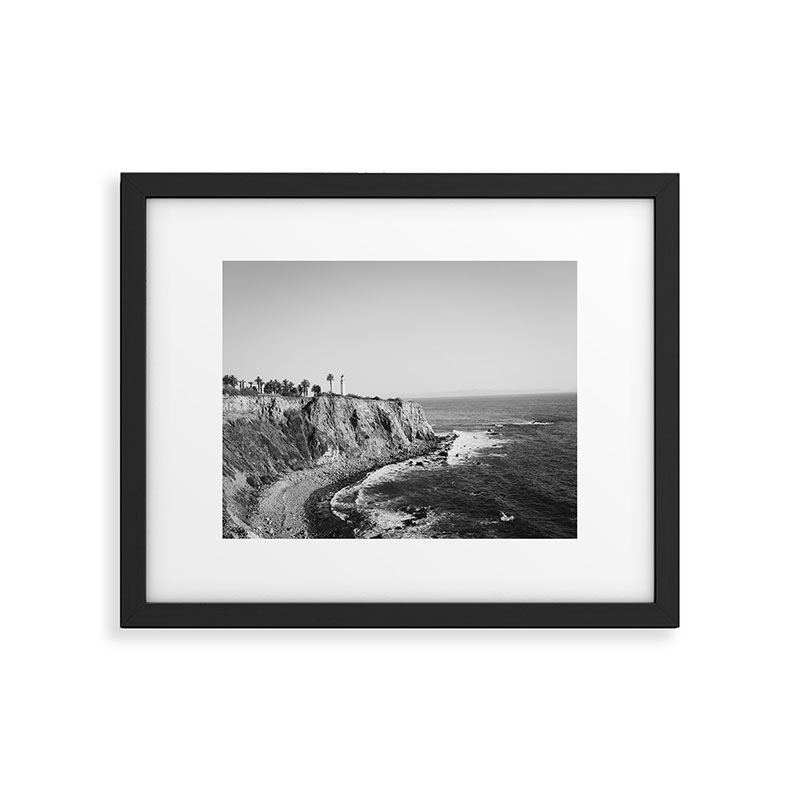 Palos Verdes by Ann Hudec, Modern Framed Art Print, Black,24" x 36" - Image 0
