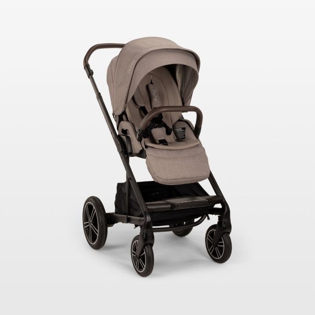 Nuna ® MIXX ™ next Cedar Brown Compact Foldable Baby Stroller - Image 0