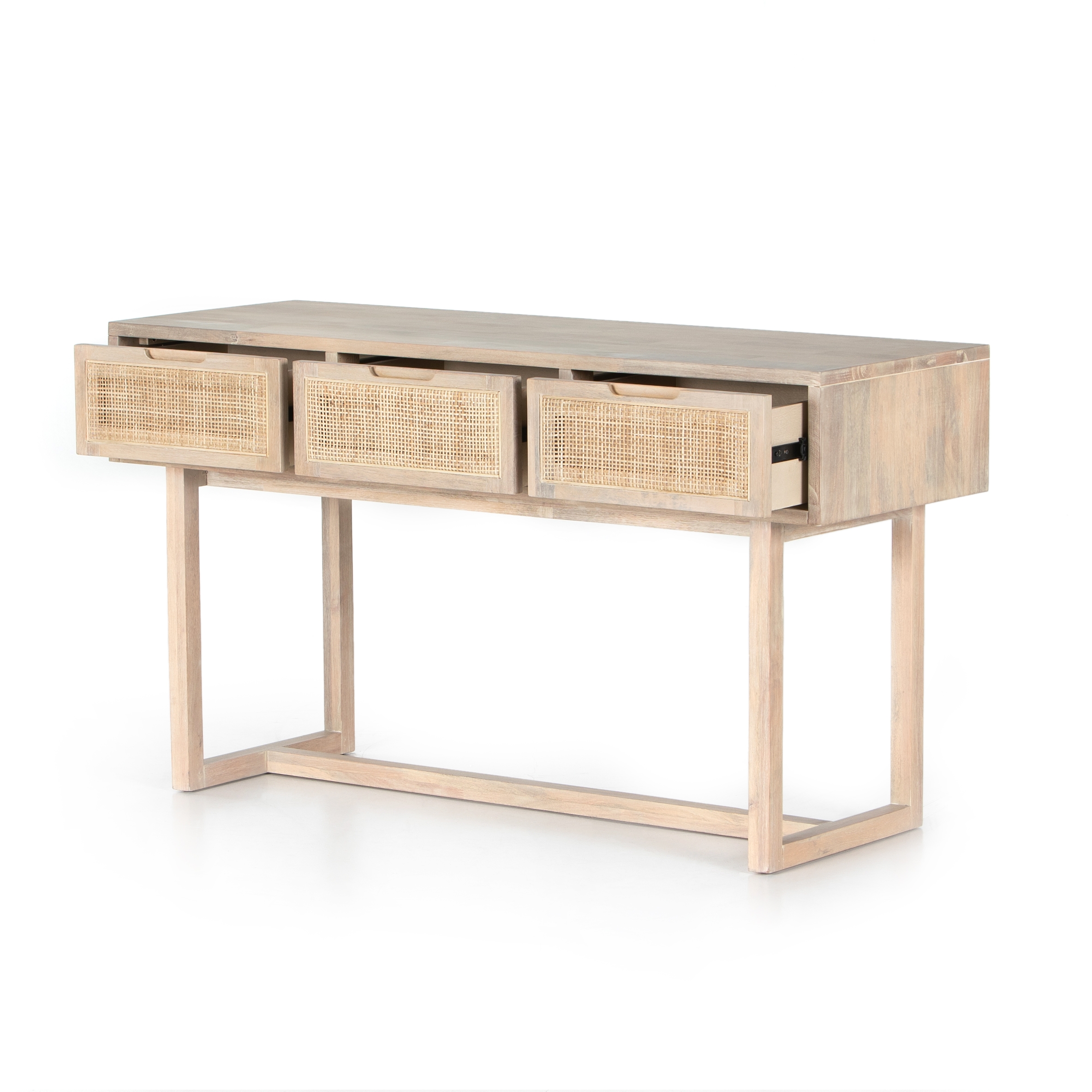 Clarita Console Table-White Wash - Image 4