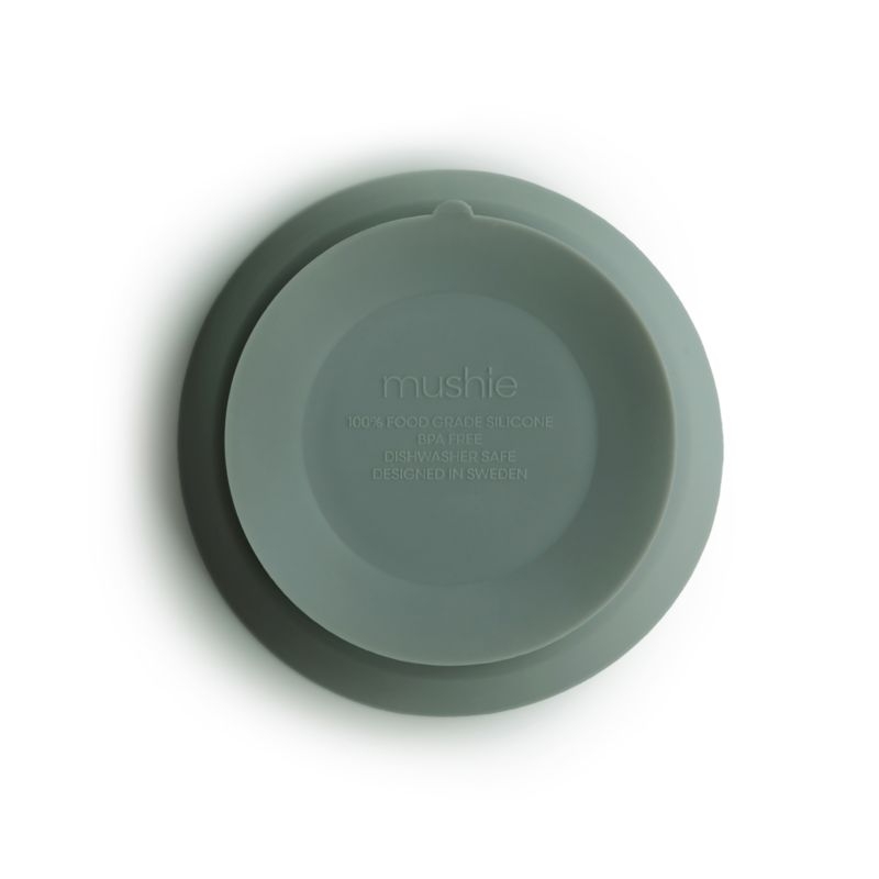 Mushie Green Suction Silicone Bowl - Image 5