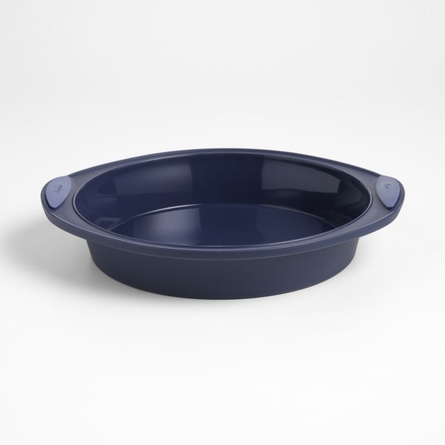 Trudeau 9" Round Silicone Cake Pan - Image 0