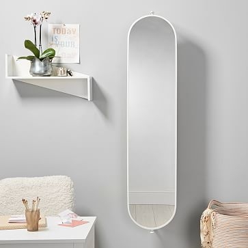 Swivel Mirror With Pinboard, Gold, WE Kids - Image 1