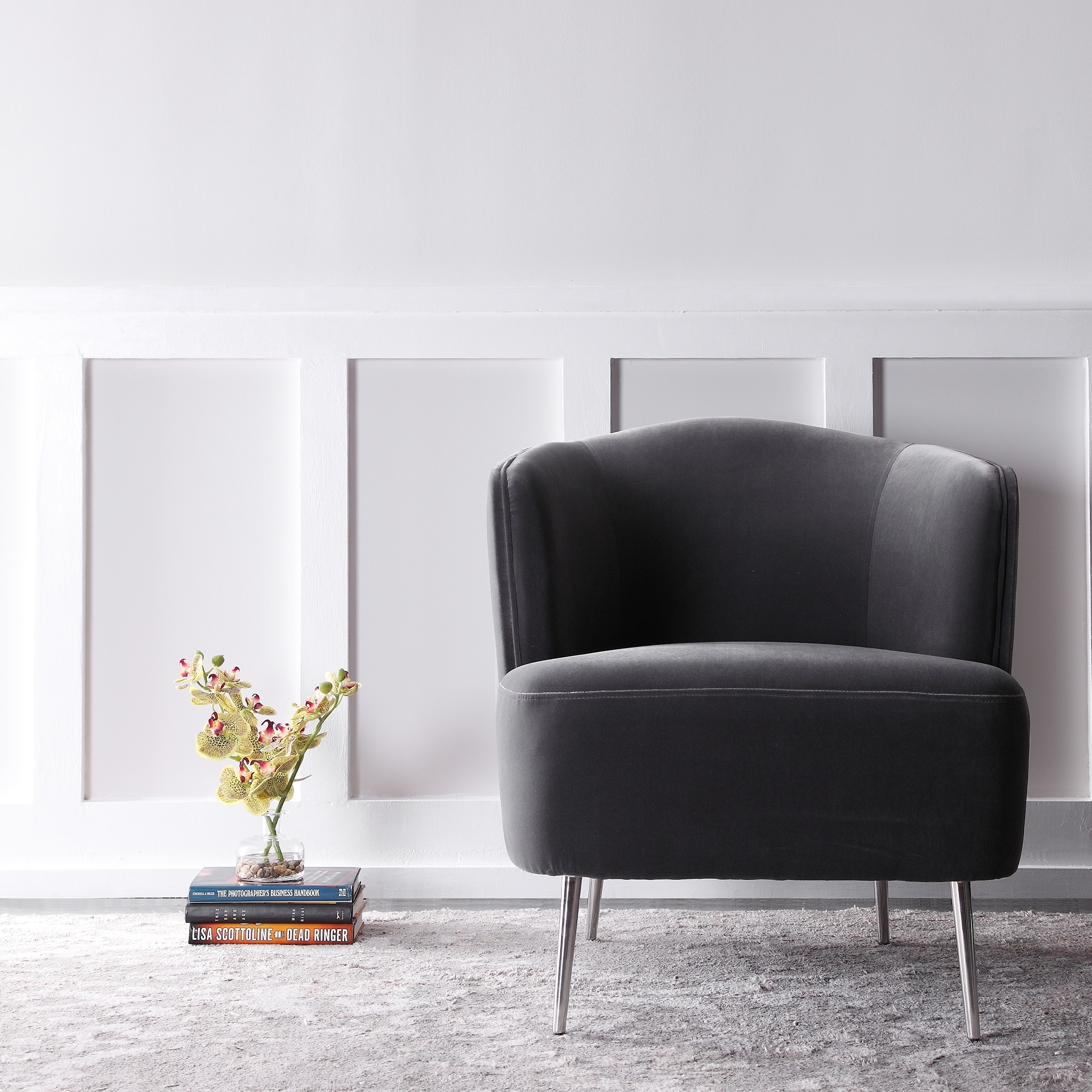 Alboran Gray Accent Chair - Image 3