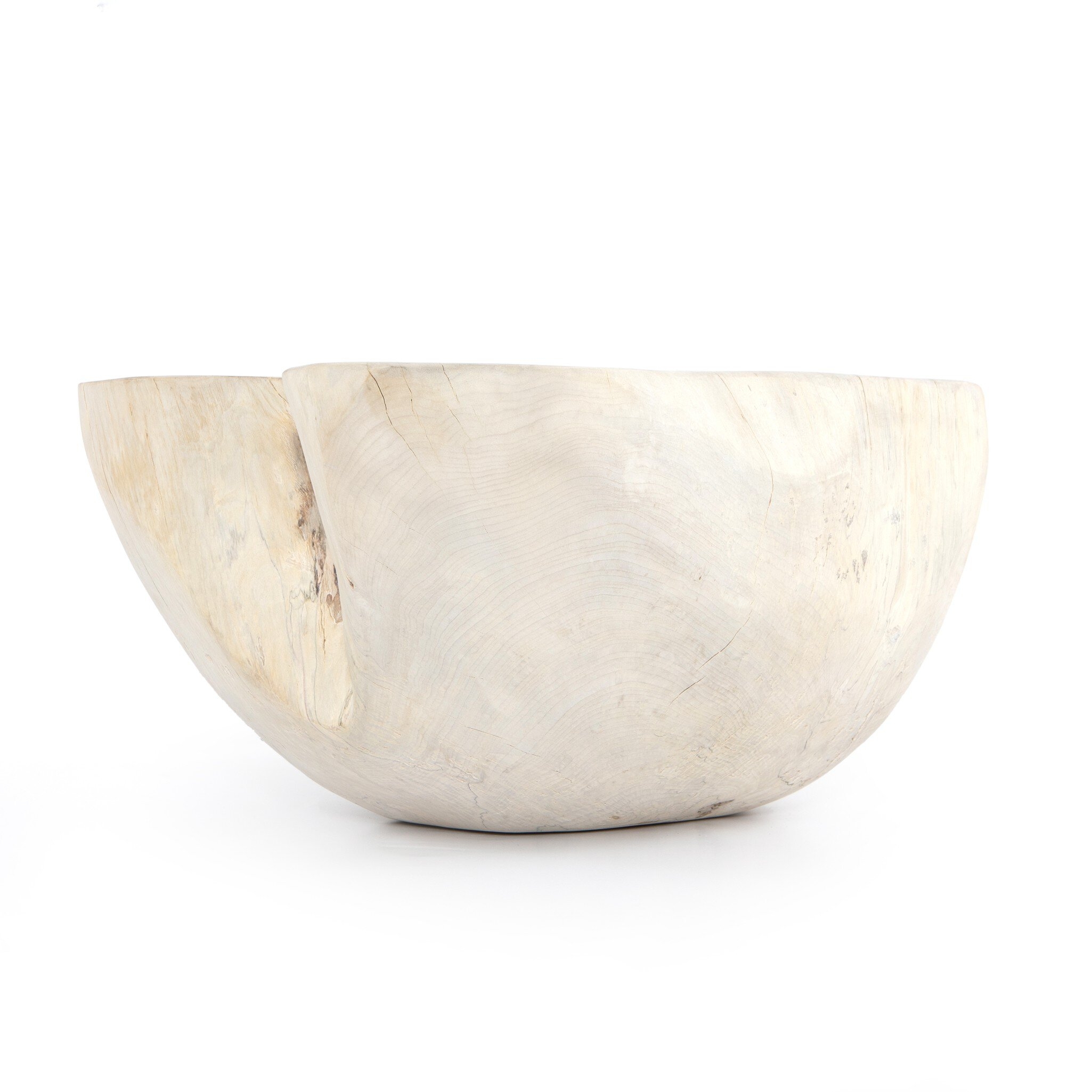 Live Edge Bowl - Ivory - Image 1