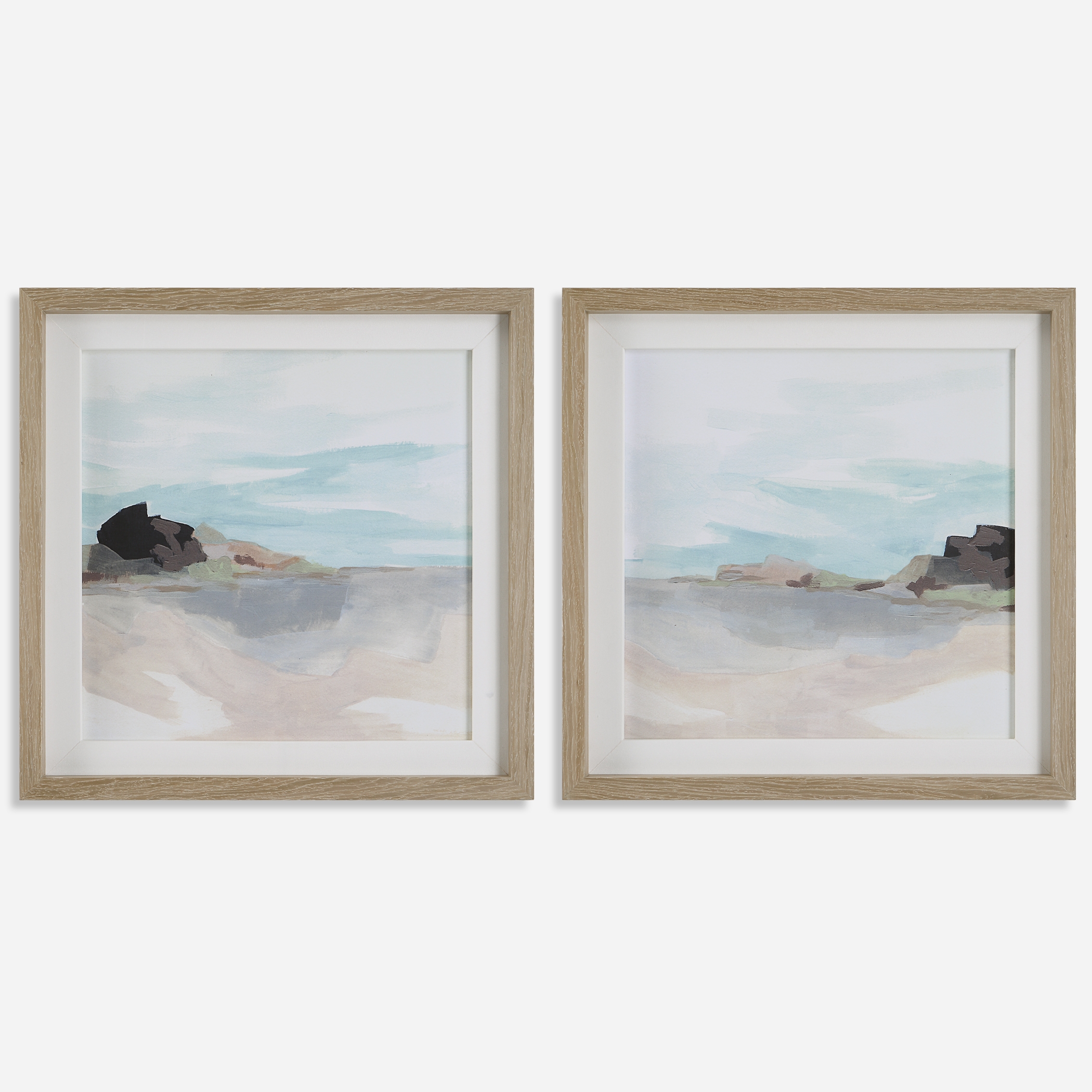 Glacial Coast Framed Prints Set/2 - Image 0