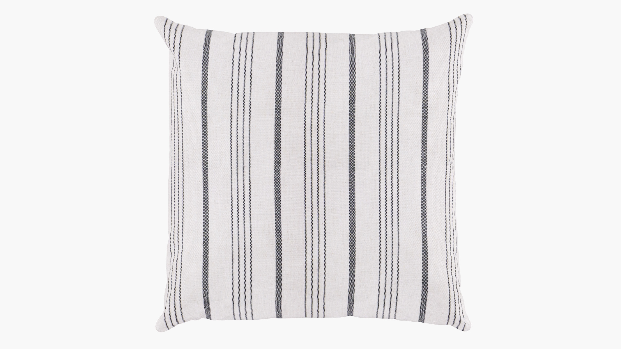 Throw Pillow 20", Black Market Stripe, 20" x 20" - Image 0