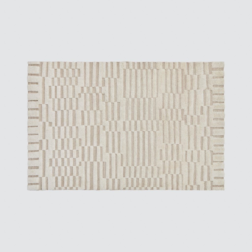The Citizenry Adini Hand-Knotted Area Rug | 6' x 9' | Browns Tans - Image 4