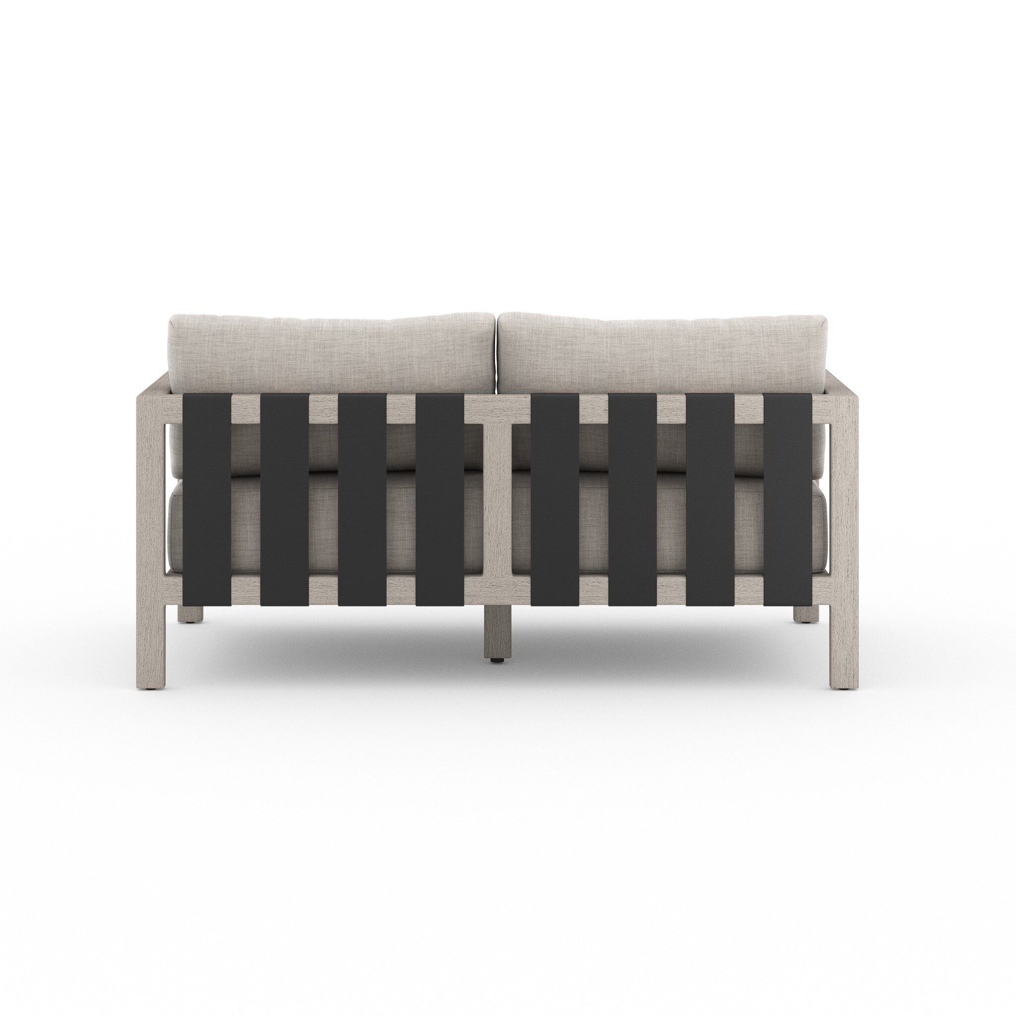 Sonoma Outdoor Sofa, Weathered Grey - Venao Grey - Image 3