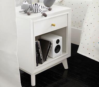 Sloan Nightstand, Simply White, In-Home Delivery - Image 2
