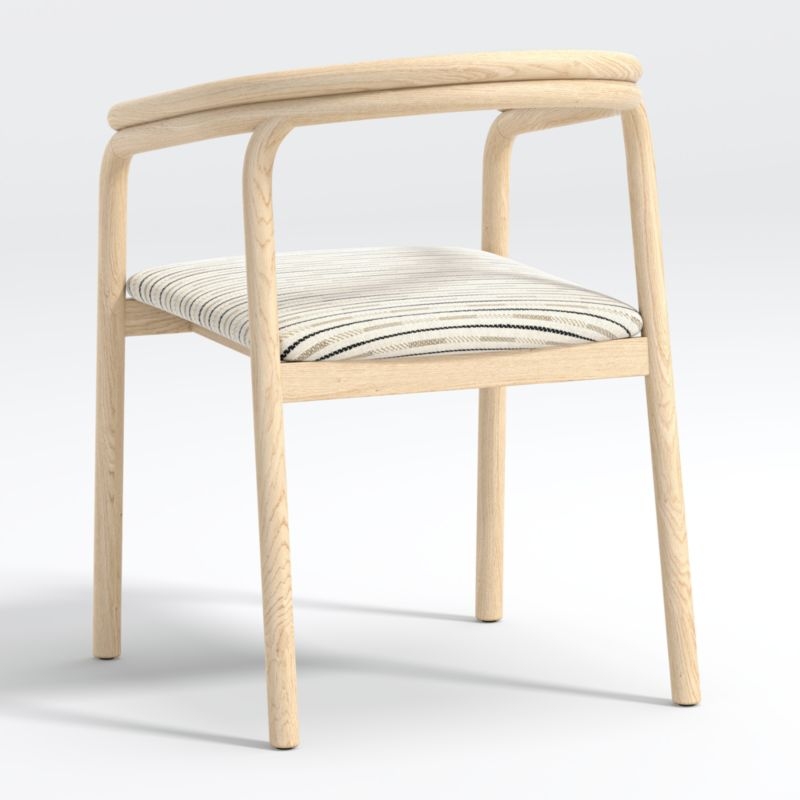 Redonda Wood Upholstered Dining Chair - Image 3