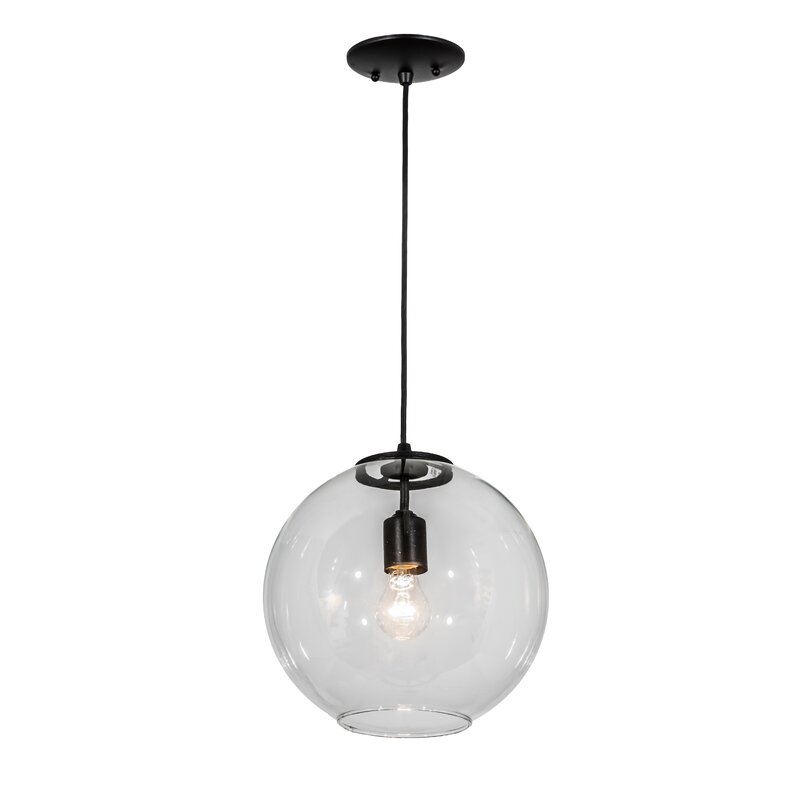 Meyda Lighting Bola 1-Light Single Globe Pendant - Image 0