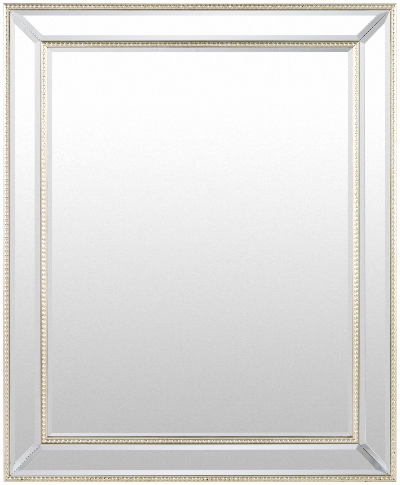 Constantine Champagne 34"H x 28"W x 1"D Accent Mirror - Image 0