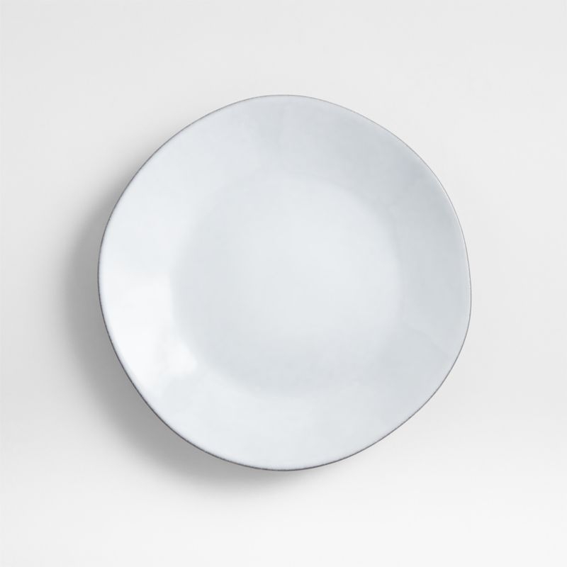 Marin White Recycled Salad Plates, Set of 8 - Image 8