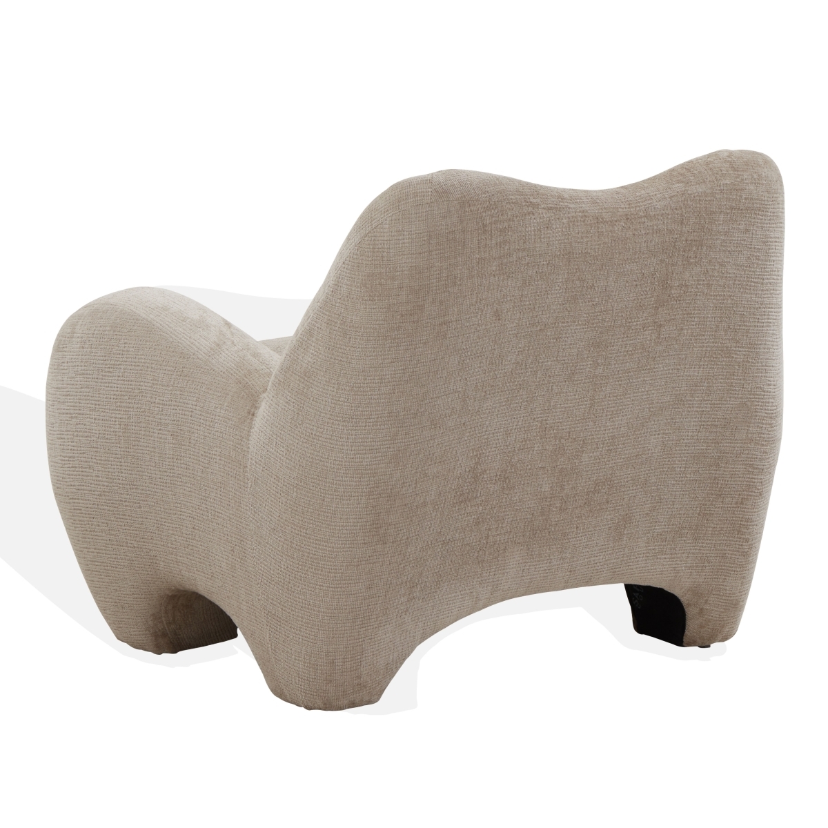 Randal Chenille Accent Chair - Light Brown - Image 4