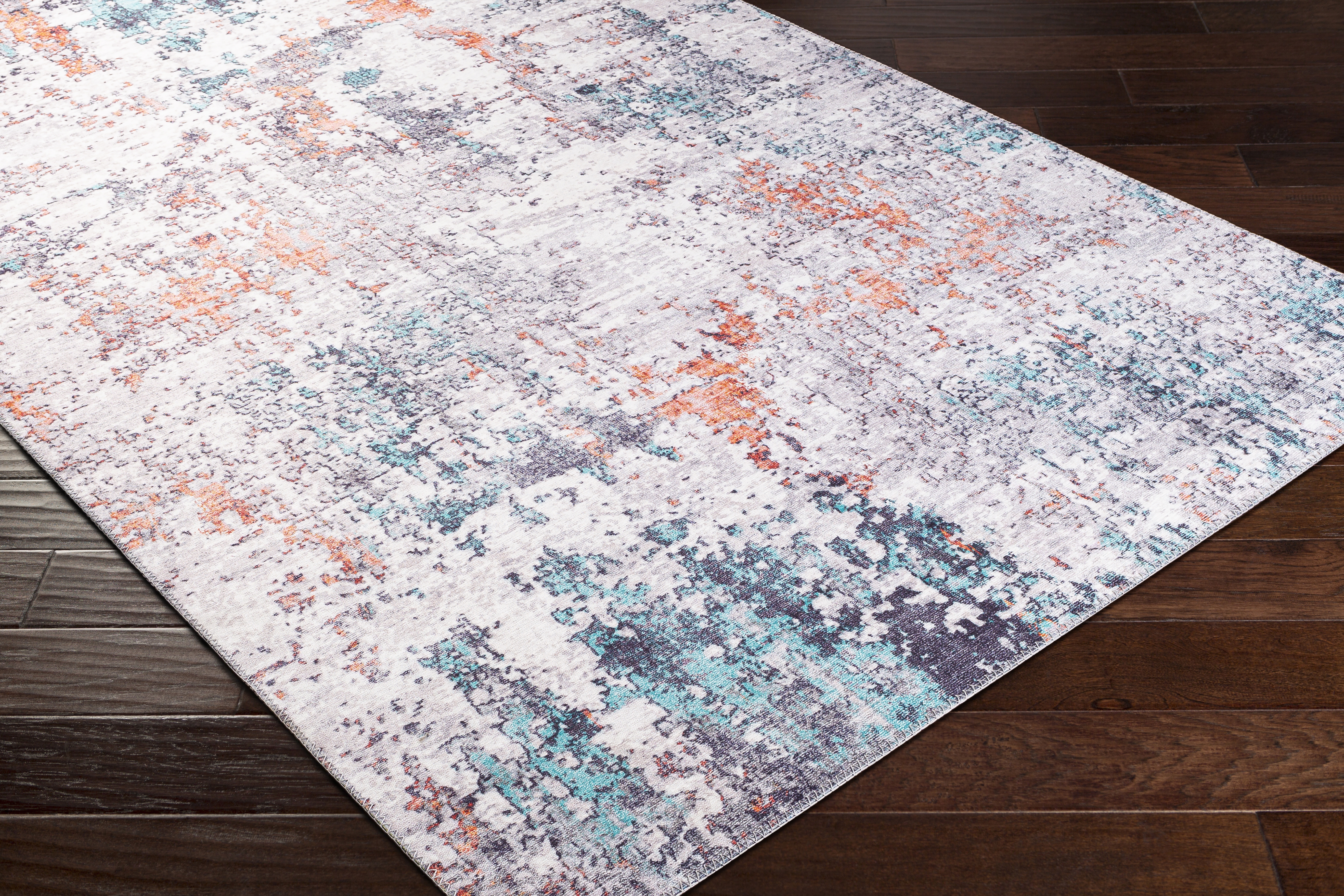 Olivia Black Indoor 8'10" x 12' Machine Woven Rug - Image 6