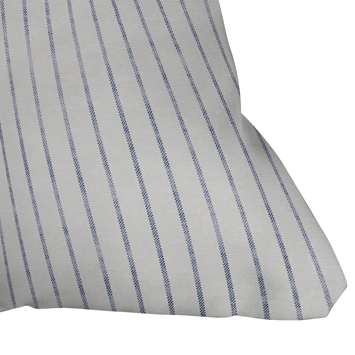 Aegean Wide Stripe by Holli Zollinger - Outdoor Throw Pillow 20" x 20" - Image 0