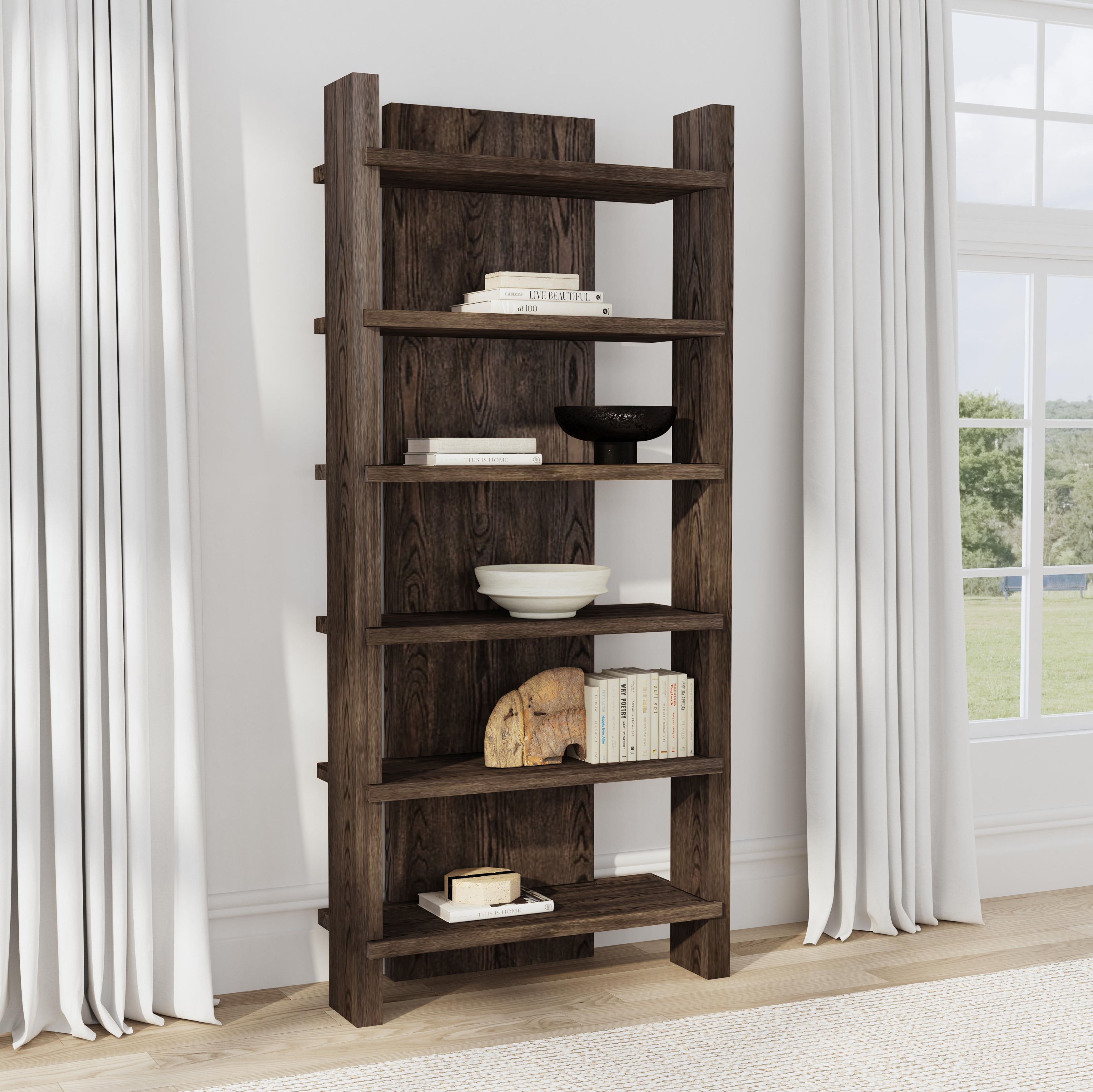 Doku Bookcase Dark Brown - Image 6