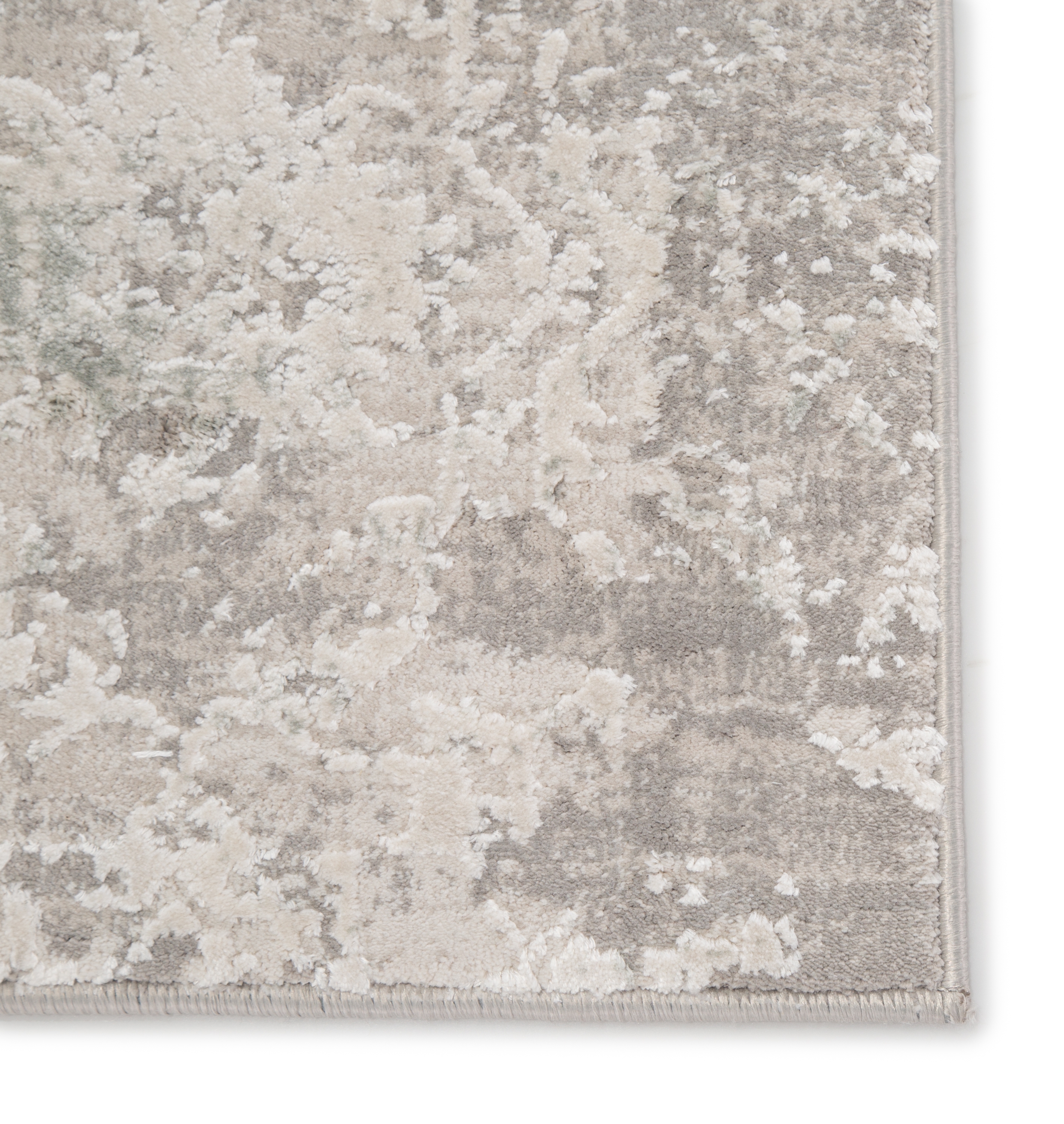 Siena Damask Ivory/ Gray Area Rug (2'X3') - Image 3
