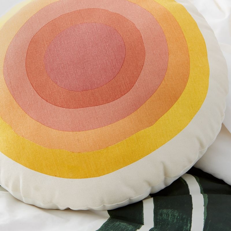 Sol Orange Sun Pillow - Image 4