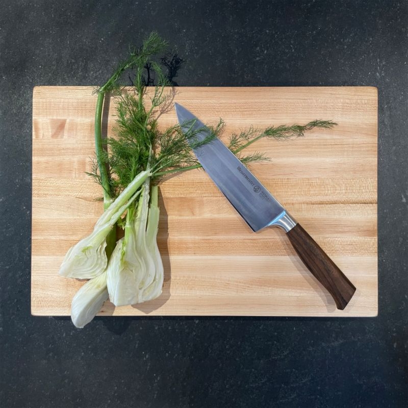 JK Adams Professional Edge Grain Maple Cutting Board, 18"x12"x1.5" - Image 5